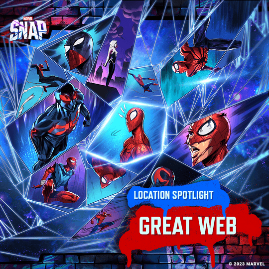 MARVEL SNAP Spider-Versus Location Great Web