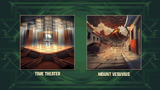 MARVEL SNAP Time Theater Mount Vesuvius Locations