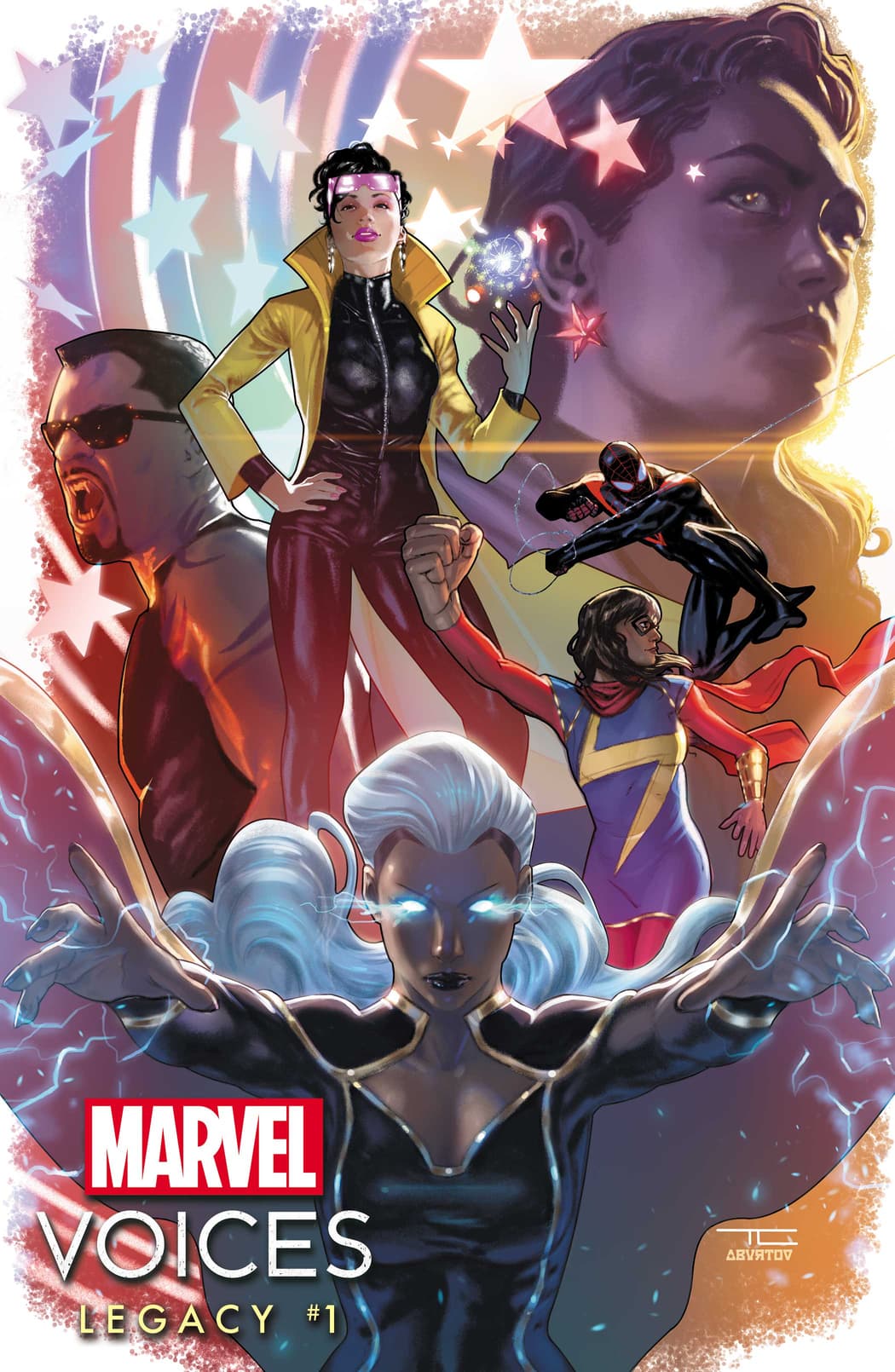 MARVEL’S VOICES: LEGACY #1 cover by Taurin Clarke