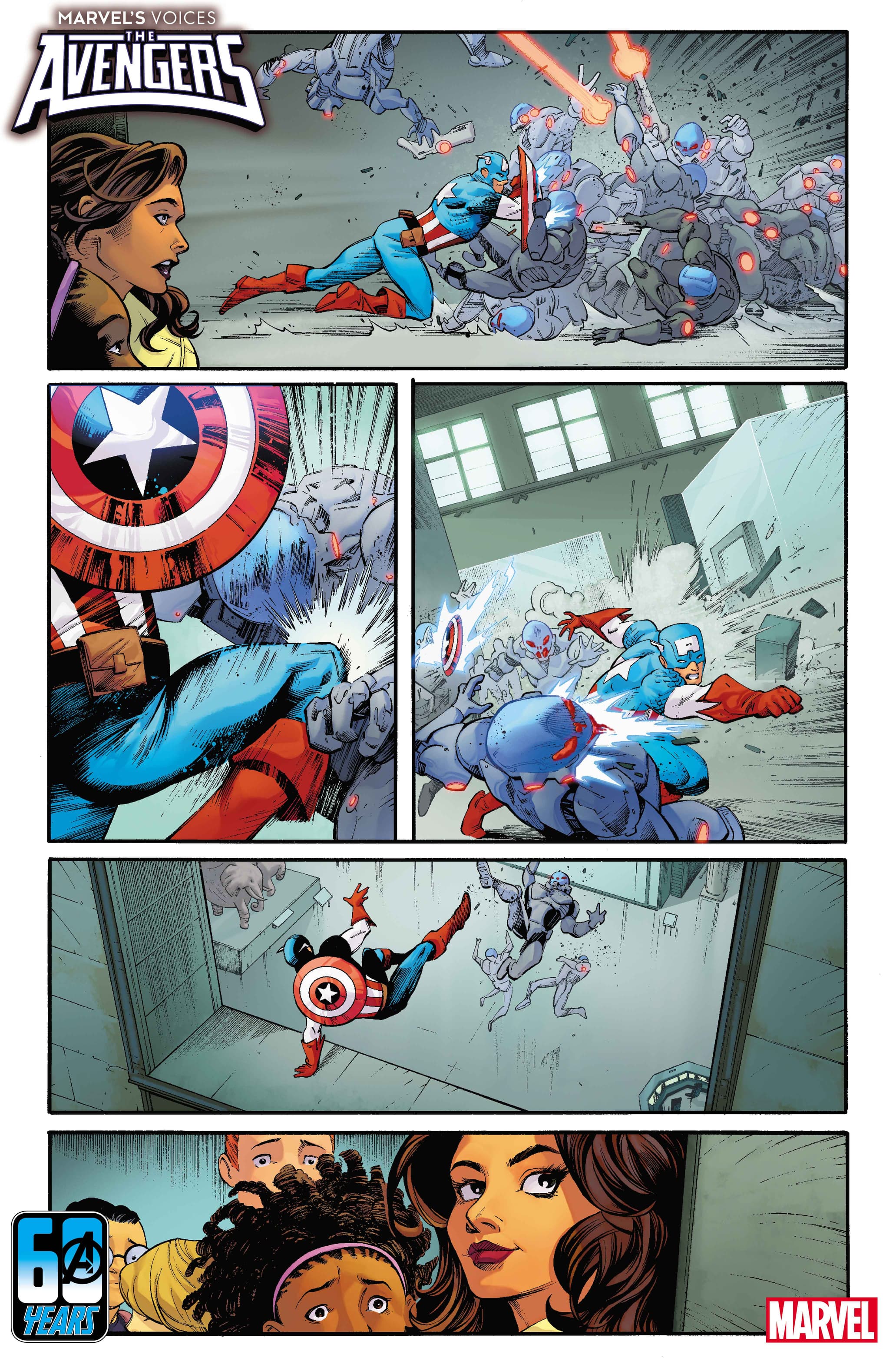MARVEL’S VOICES: AVENGERS #1 interior artwork by Sid Kotian