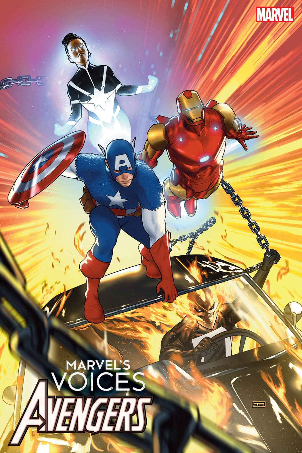 MARVEL’S VOICES: AVENGERS #1 cover by Taurin Clarke