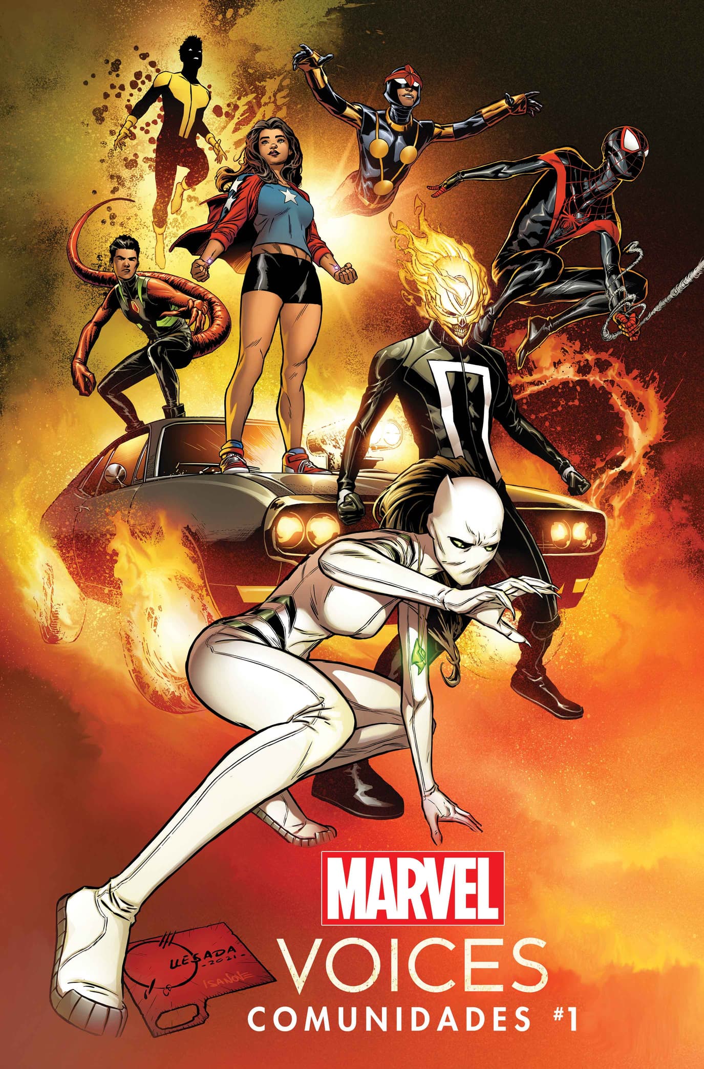 Marvel's Voices: Comunidades #1 Cover by Joe Quesada