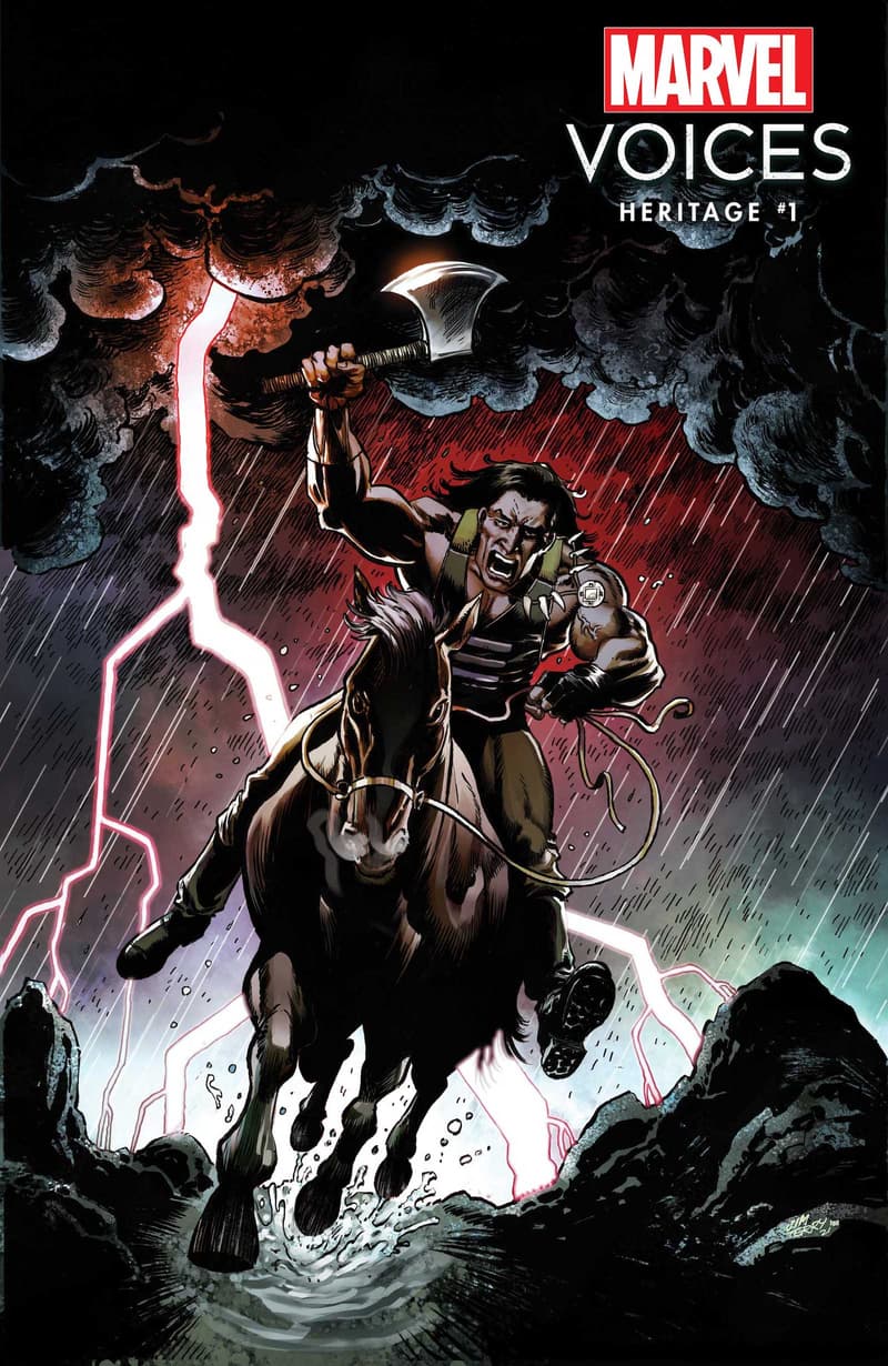 MARVEL’S VOICES: HERITAGE #1 variant cover by Jim Terry