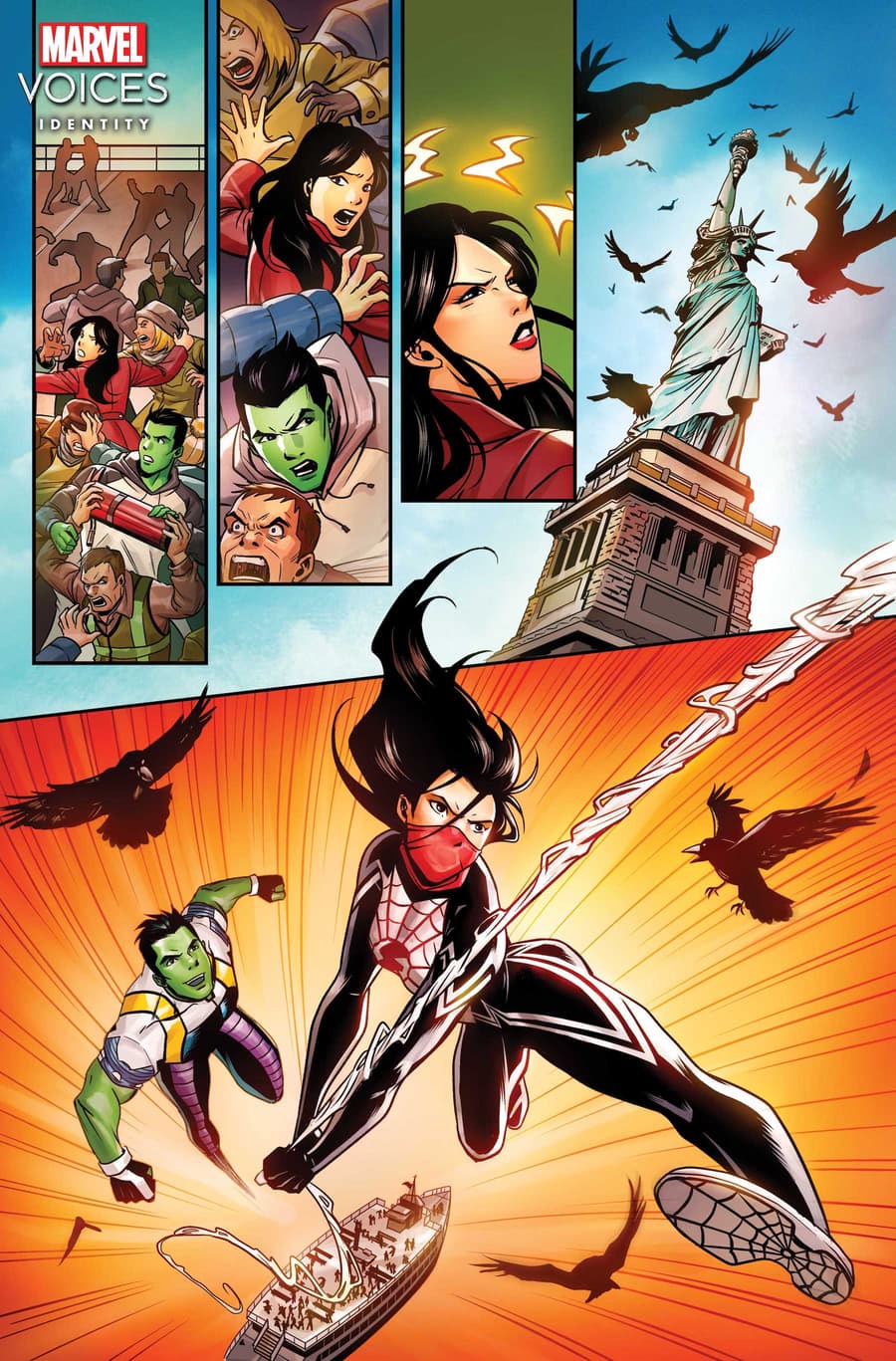 SILK  Writer: Maurene Goo Artist: Lynne Yoshii Colorist: Sebastian Cheng