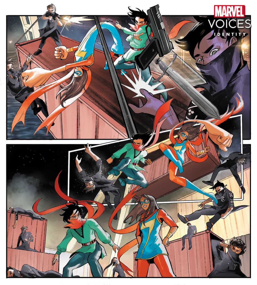 MS. MARVEL  Writer: Sabir Pirzada Artist: Mashal Ahmed Colorist: Neeraj Menon