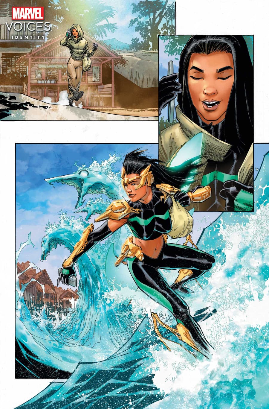 WAVE  Writer: Alyssa Wong  Artist: Whilce Portacio Colorist: Jay David Ramos