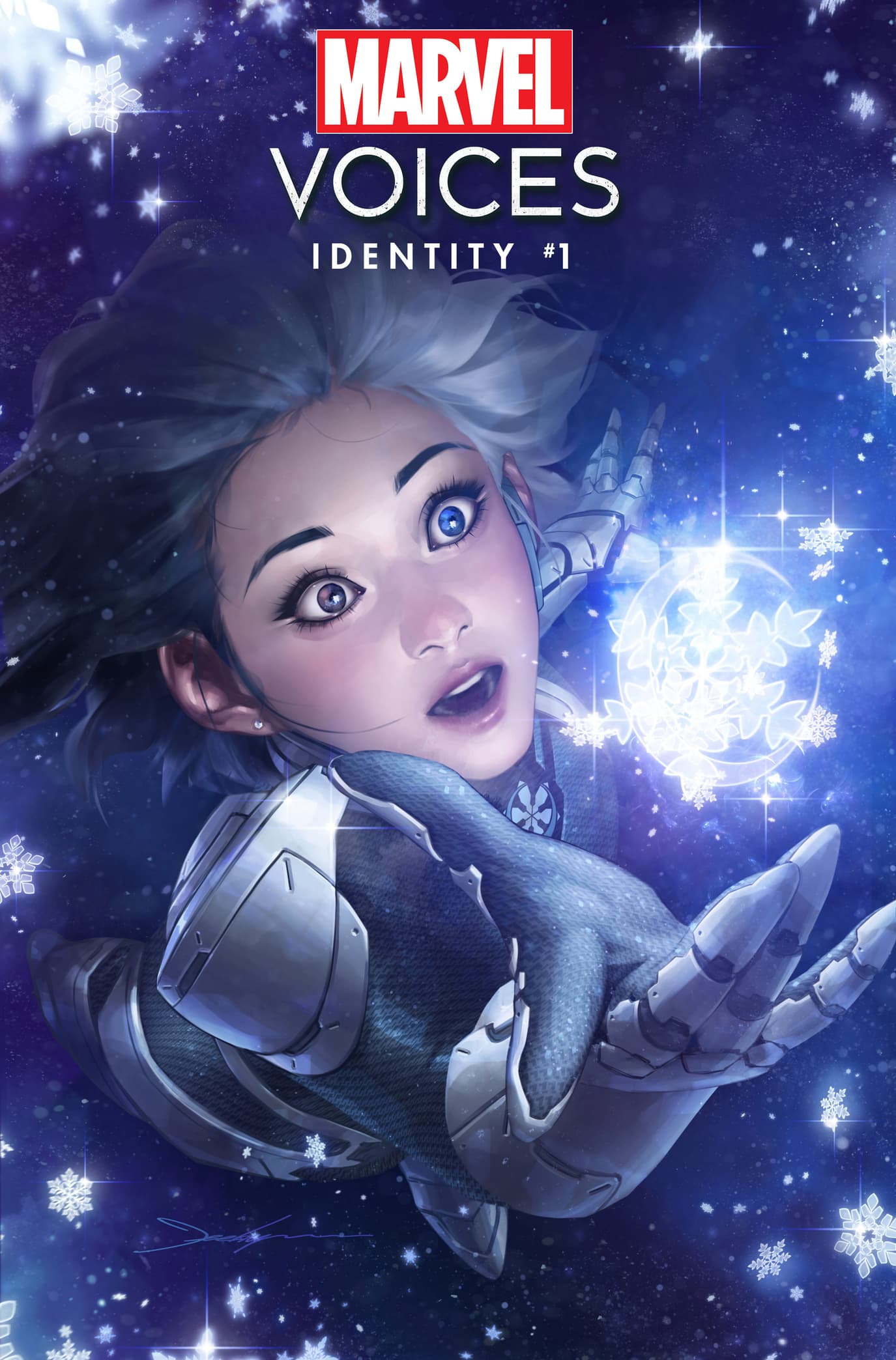MARVEL'S VOICES: IDENTITY #1 variant cover by Jeehyung Lee