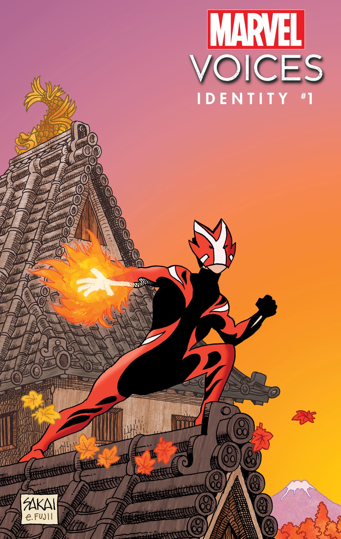 MARVEL'S VOICES: IDENTITY #1 variant cover by Stan Sakai and Emi Fuji