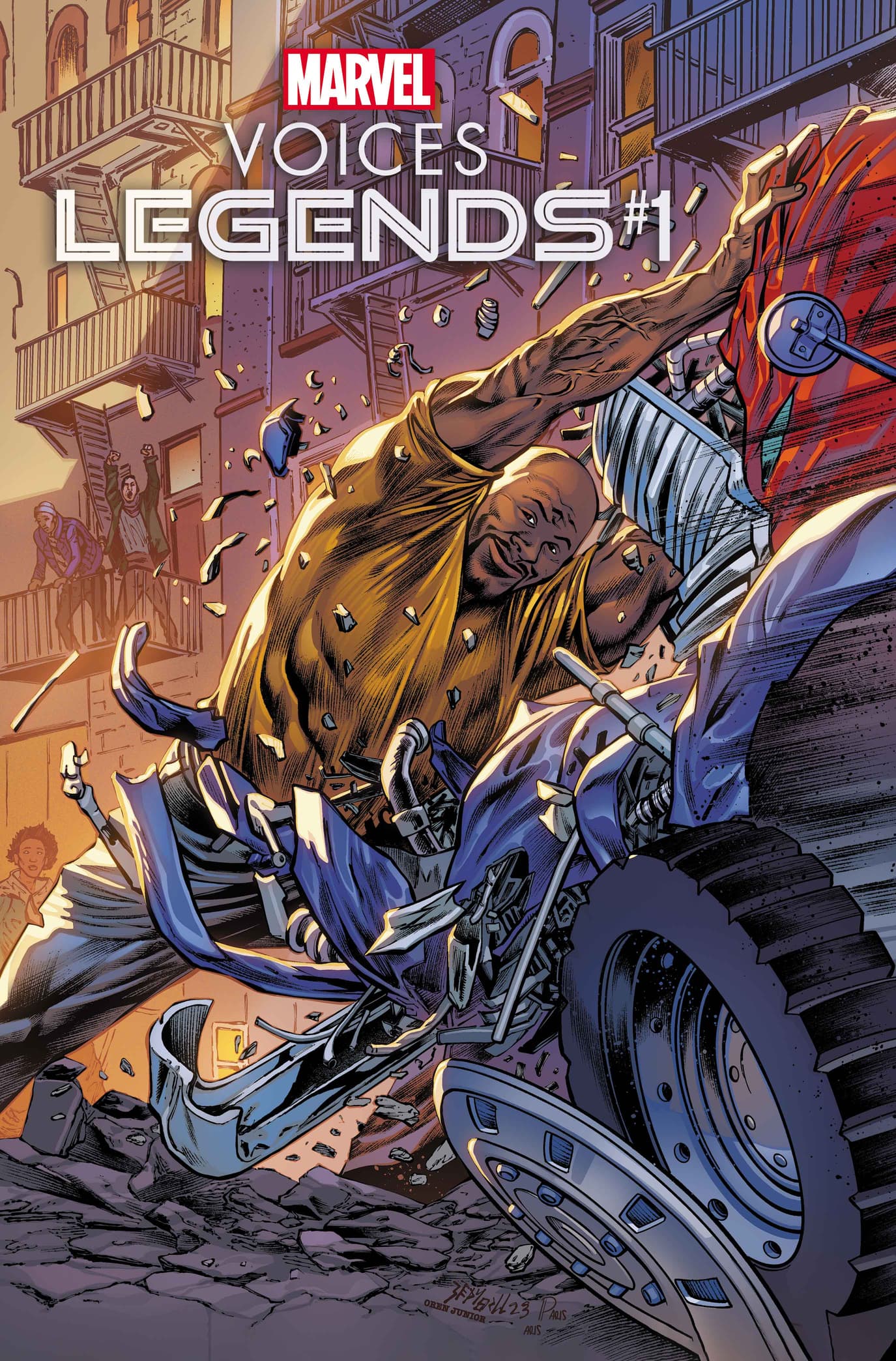 MARVEL'S VOICES: LEGENDS #1 variant cover by Sean Damien Hill