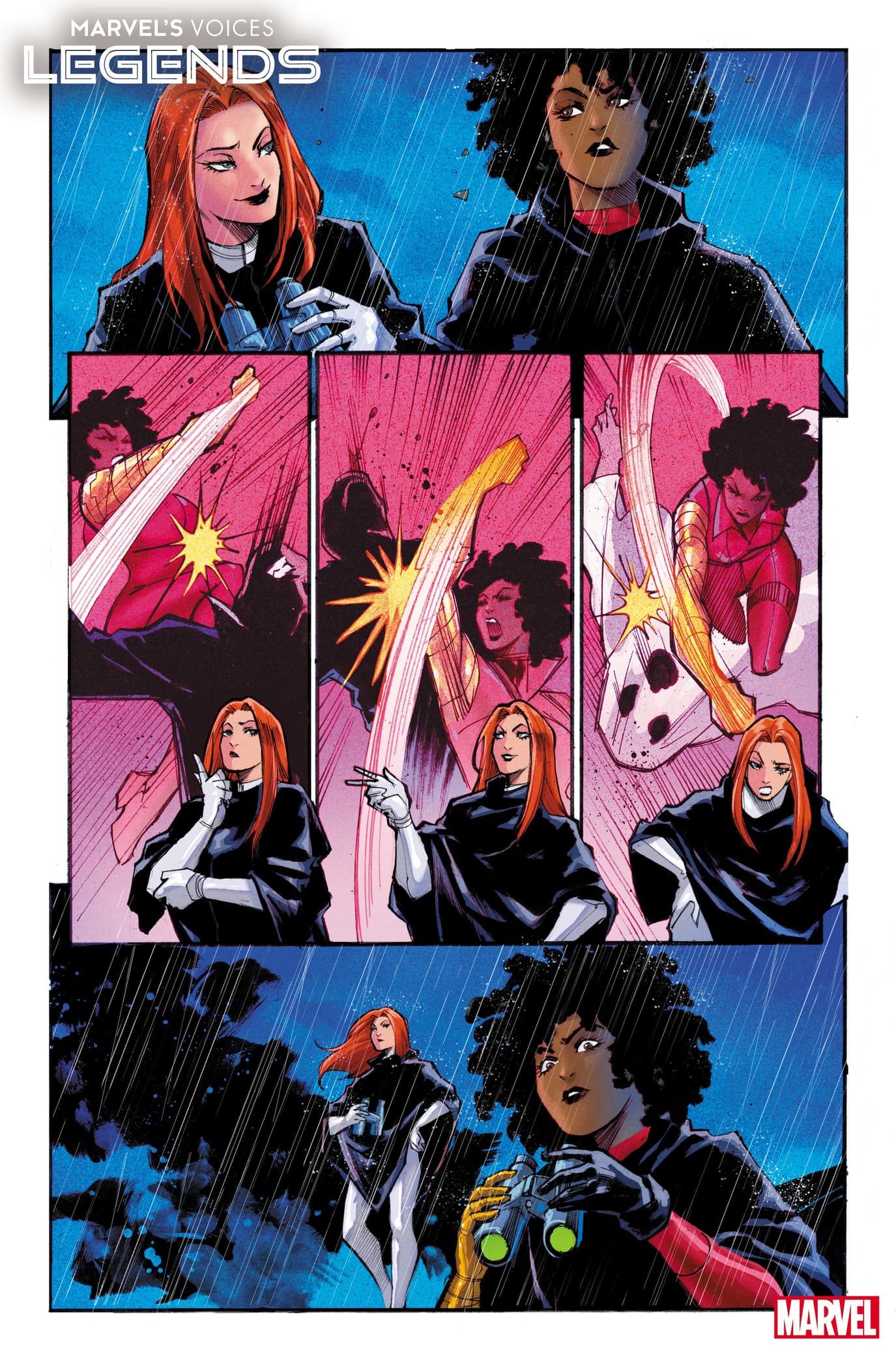 MARVEL’S VOICES: LEGENDS #1: 'Do You Remember When?' artwork by Karen Darboe