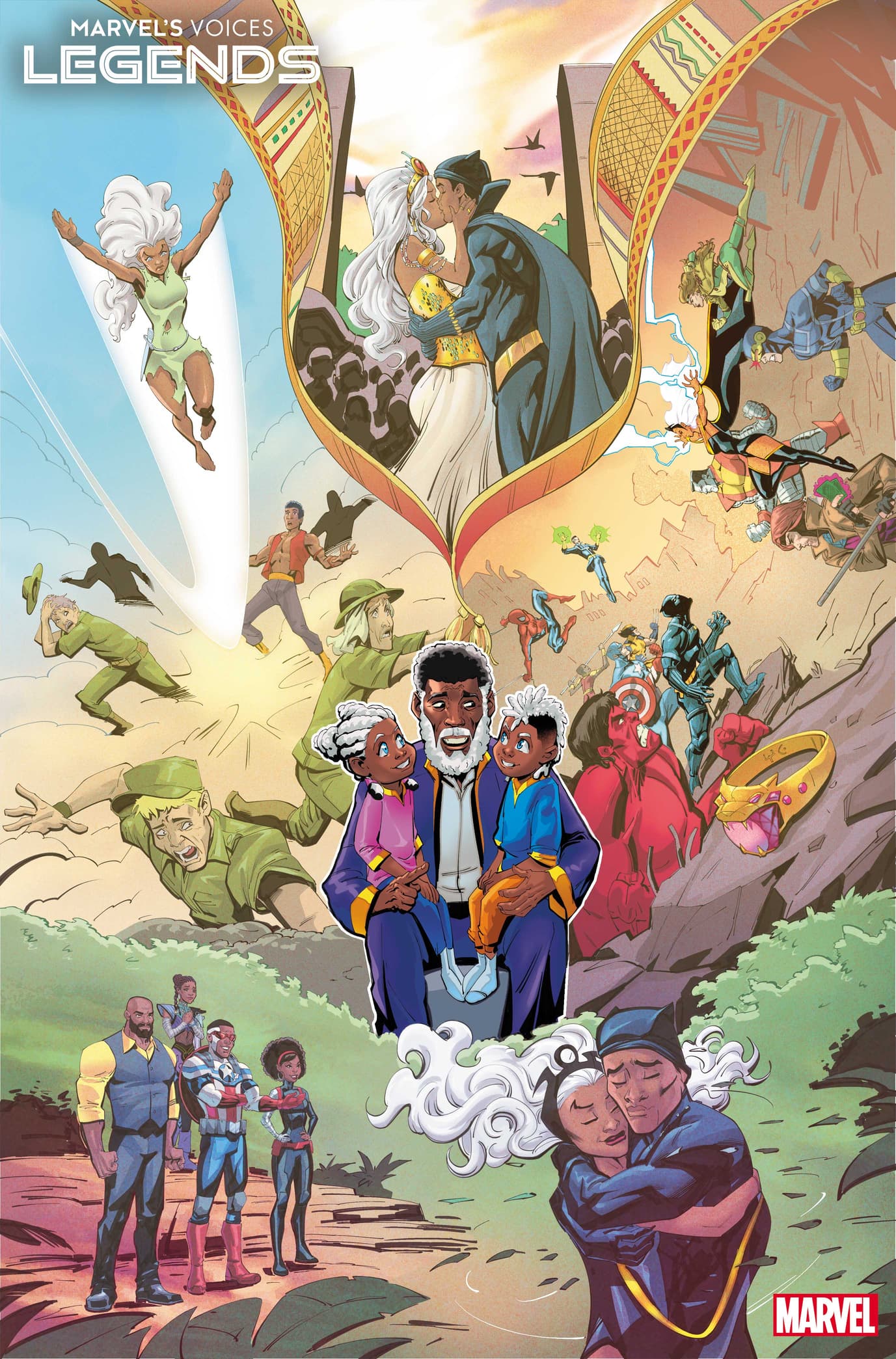 MARVEL’S VOICES: LEGENDS #1: 'The World Is Not Ready' artwork by Julian Shaw