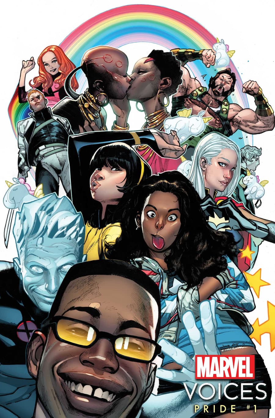 MARVEL’S VOICES: PRIDE #1 variant by Olivier Coipel