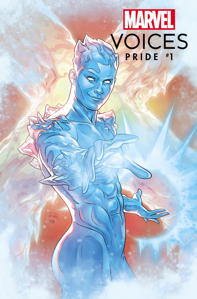 MARVEL'S VOICES: PRIDE #1 cover by Russell Dauterman