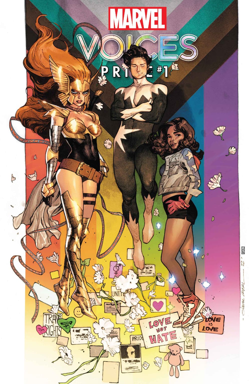 Superstar Artist Olivier Coipel's 'Marvel's Voices: Pride Cover 