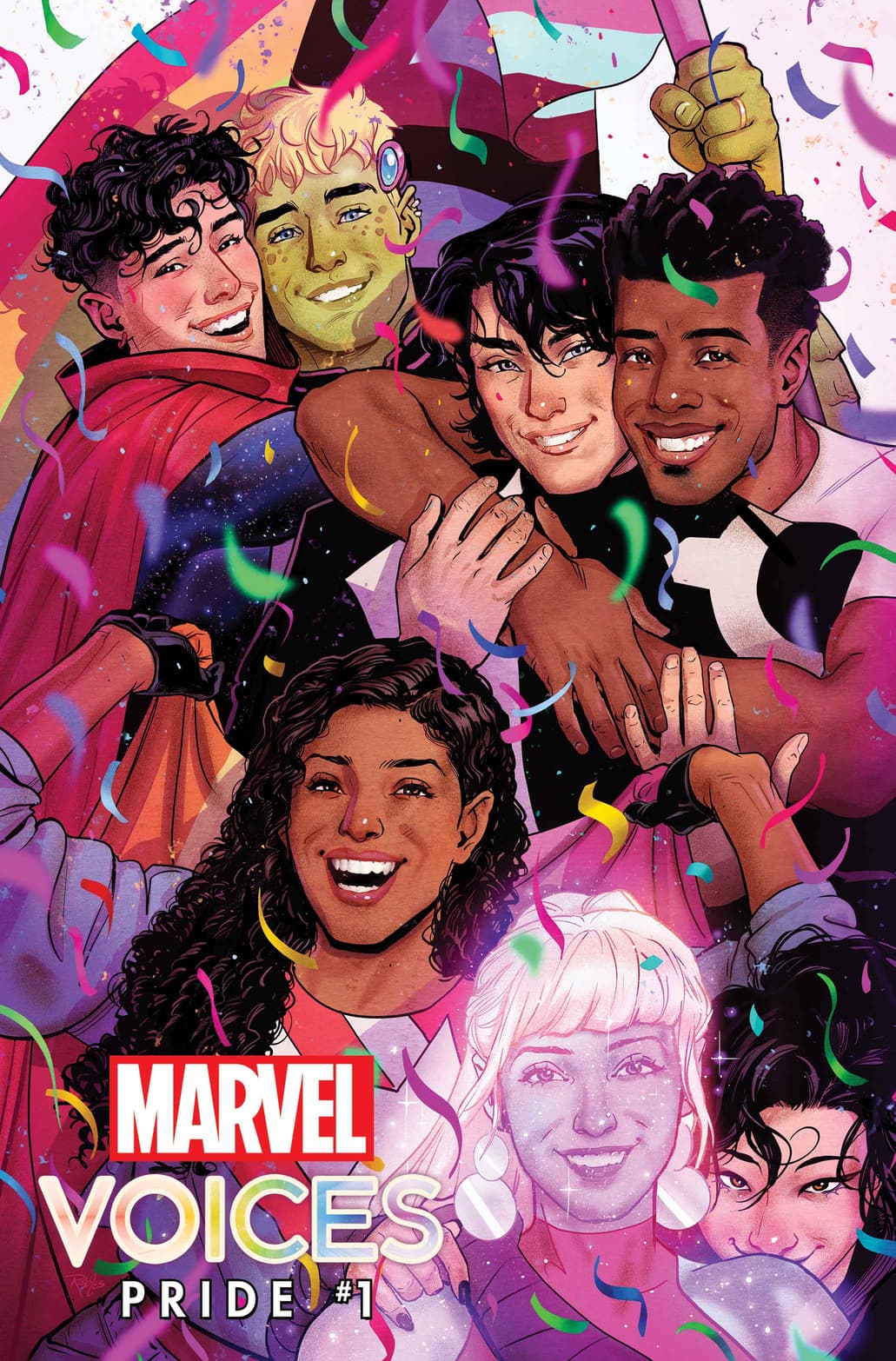 Marvel's Voices: Pride #1 cover by Nick Robles