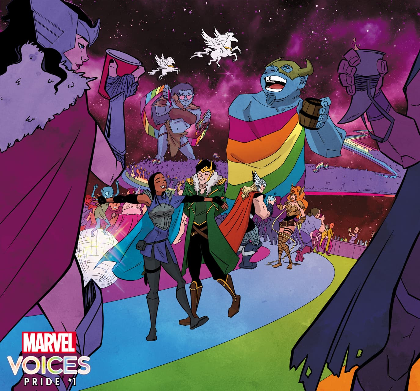 MARVEL'S VOICES: PRIDE #1 interior artwork by Lorenzo Susi