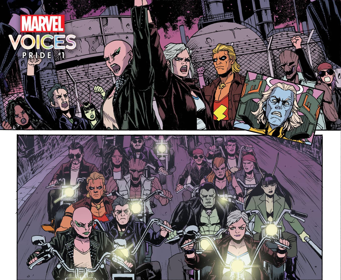 MARVEL'S VOICES: PRIDE #1 interior artwork by Kei Zama