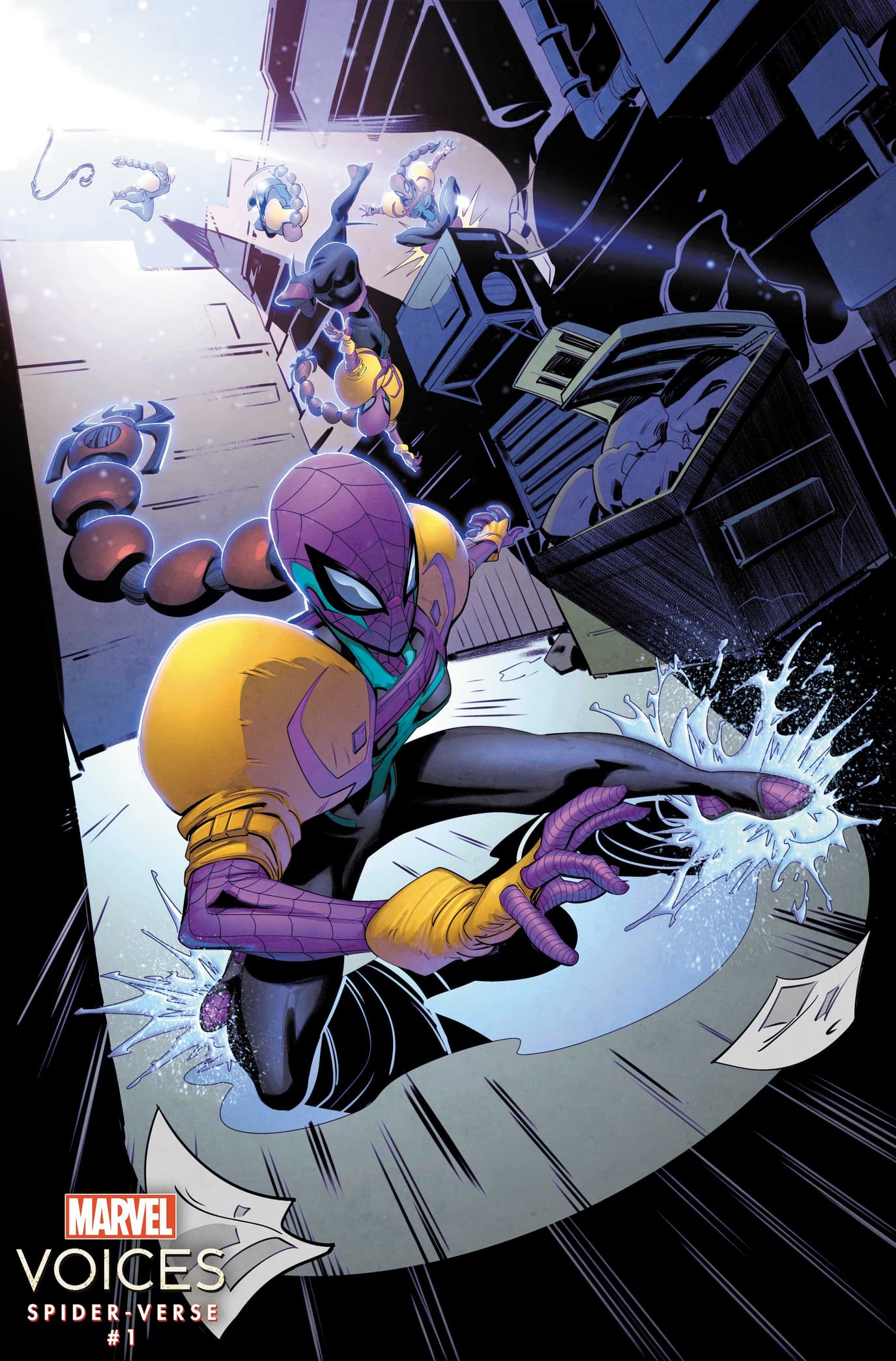 MARVEL’S VOICES: SPIDER-VERSE #1 - “Recluse Endangerment” artwork by Julian Shaw