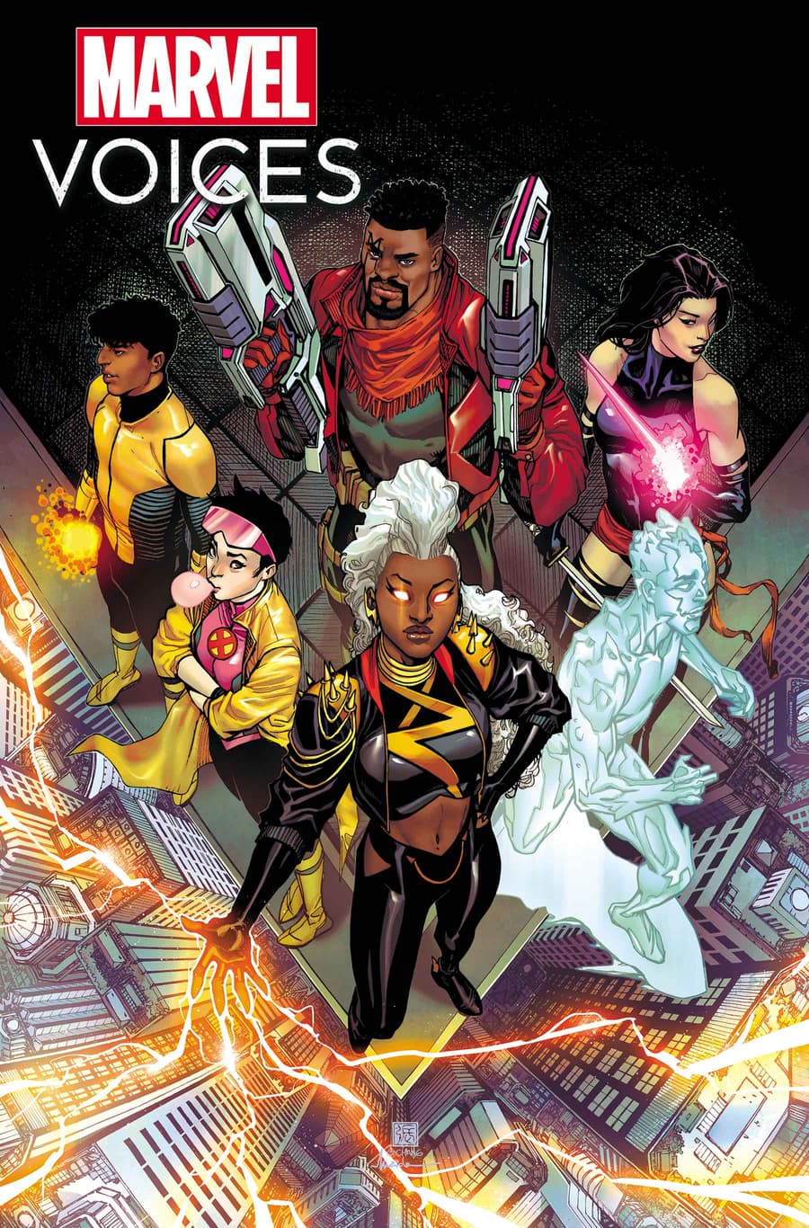 MARVEL'S VOICES: X-MEN #1 cover by Bernard Chang