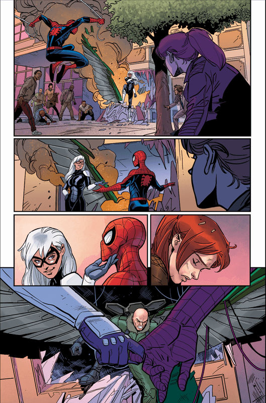 MARVEL'S SPIDER-MAN: THE BLACK CAT STRIKES #3 Preview — Art by Luca Maresca