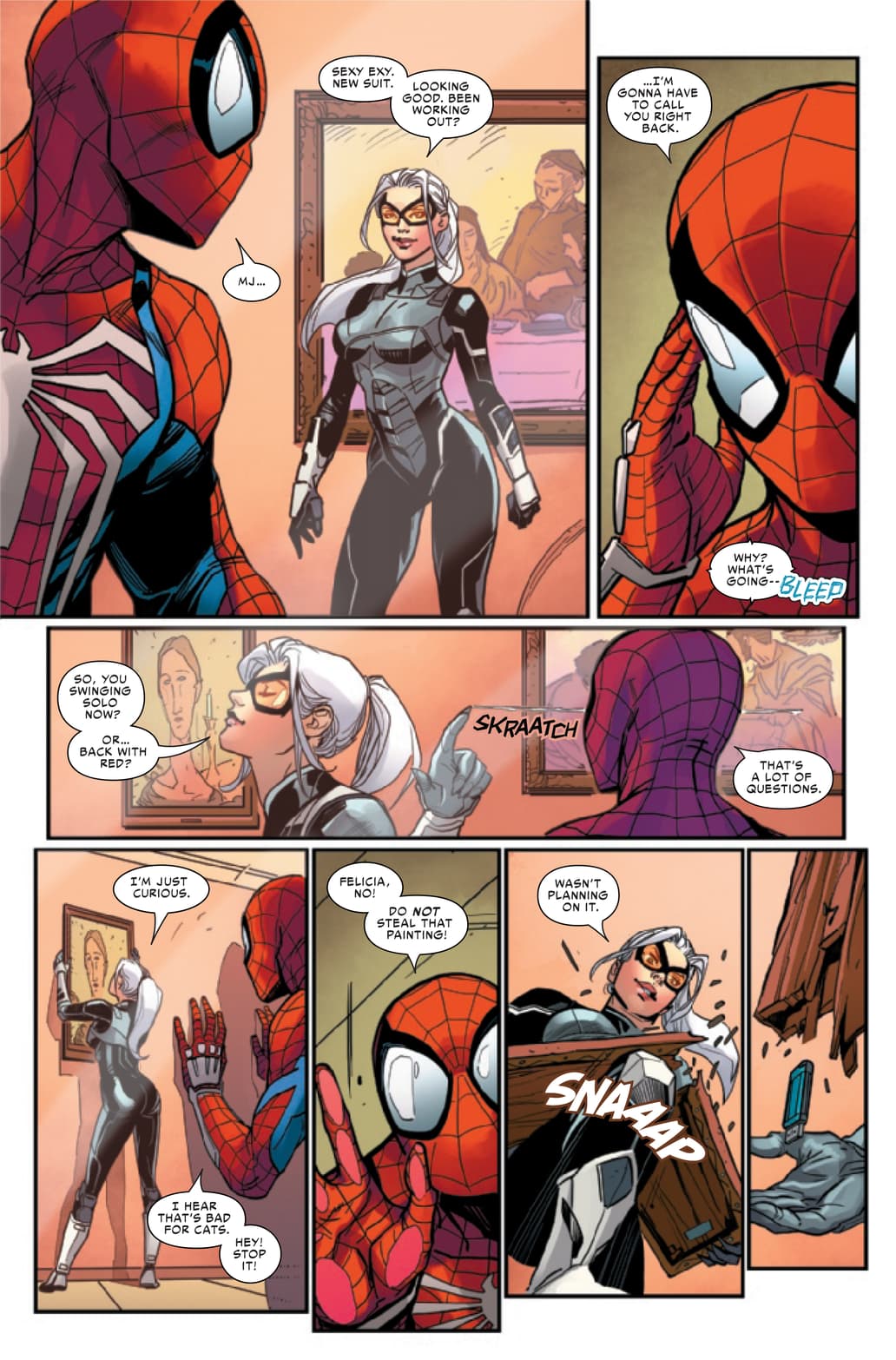 Marvel's Spider-Man: The Black Cat Strikes' Tackles Untold Tales of Felicia  and Peter's Relationship | Marvel