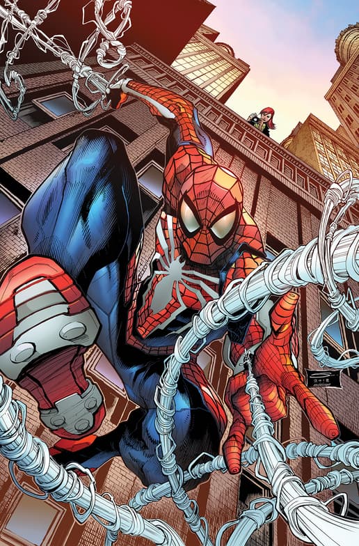 MARVEL'S SPIDER-MAN: CITY AT WAR #1 Variant Cover by Gerardo Sandoval & Erick Arciniega