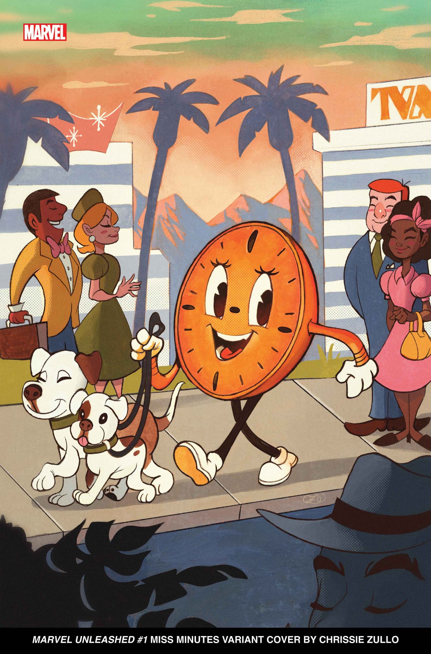 MARVEL UNLEASHED #1 MISS MINUTES VARIANT COVER BY CHRISSIE ZULLO