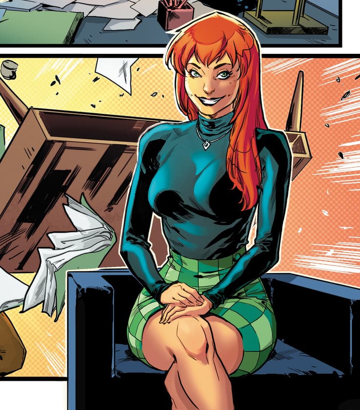 AMAZING MARY JANE #2 interior art by Carlos Gomez with colors by Carlos Lopez