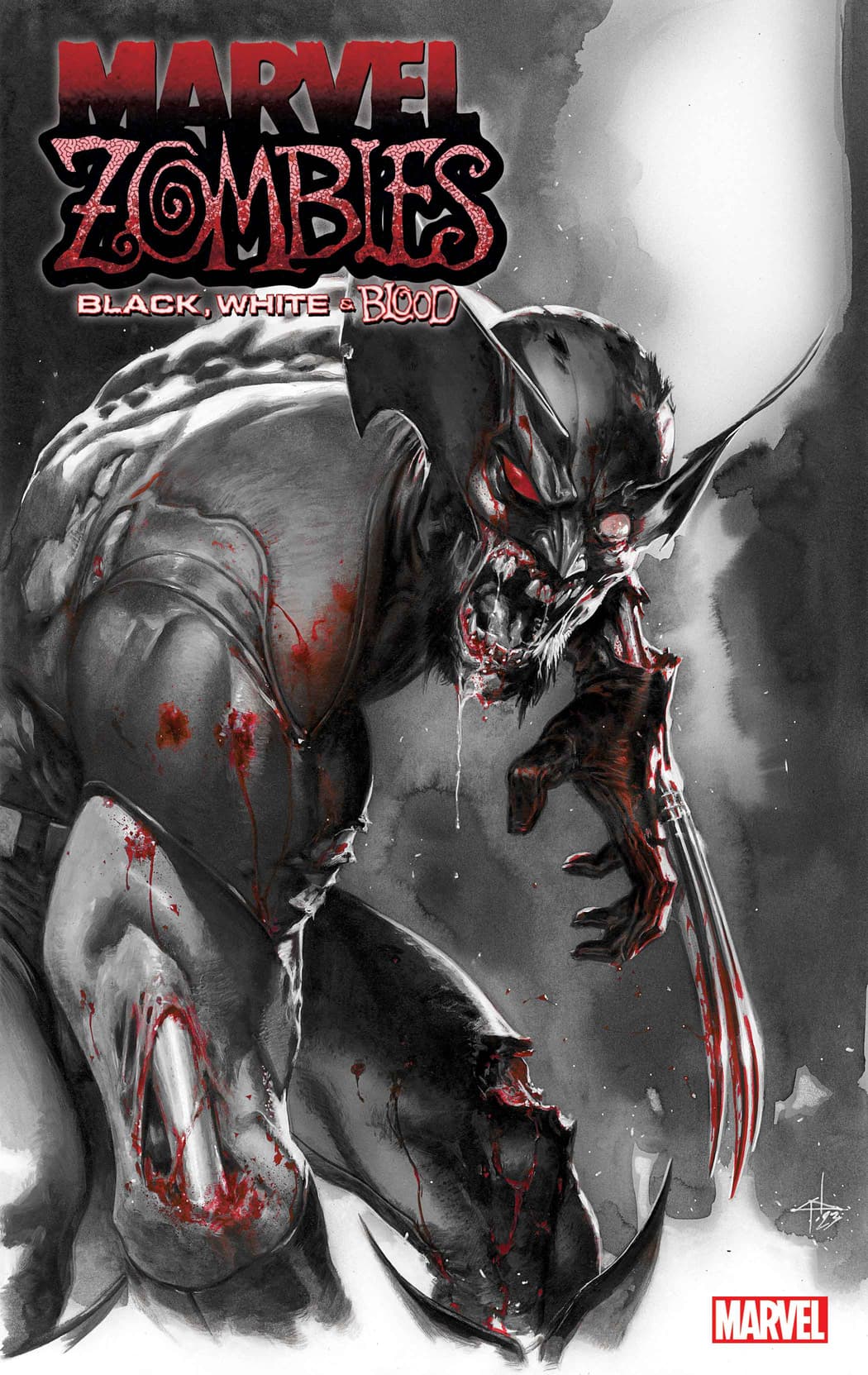 MARVEL ZOMBIES: BLACK, WHITE, & BLOOD #1 Cover by Gabriele Dell'Otto