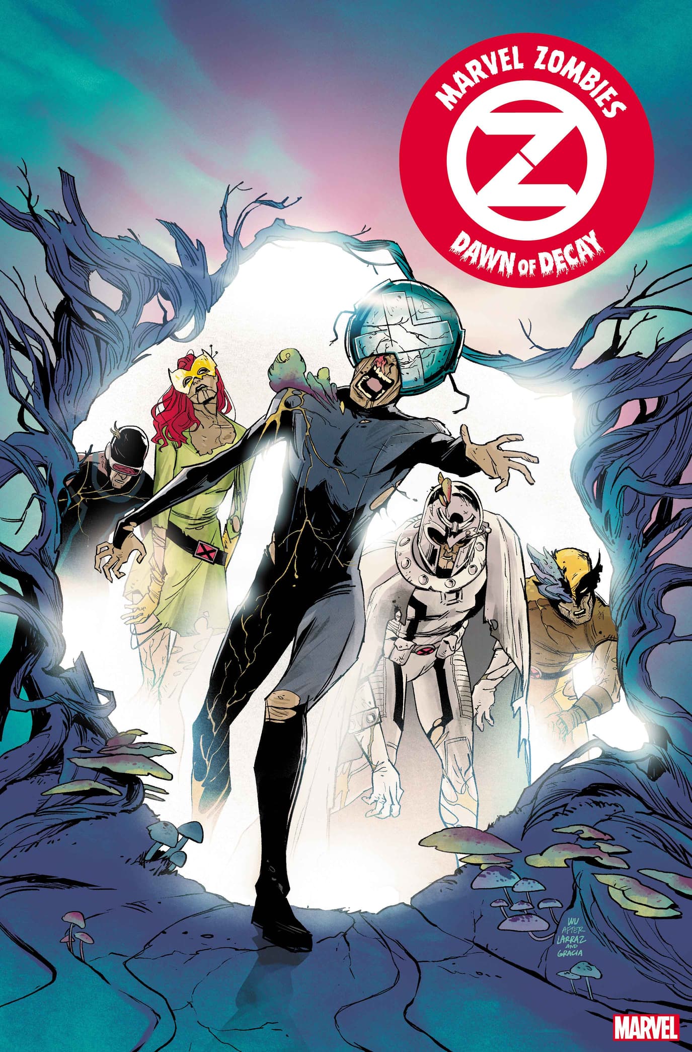 MARVEL ZOMBIES: DAWN OF DECAY #1 cover by Annie Wu