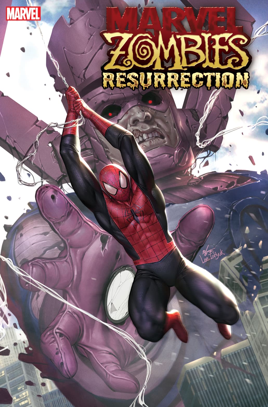 MARVEL ZOMBIES: RESURRECTION #1 cover by In-Hyuk Lee
