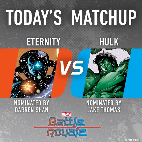 Eternity vs. Hulk