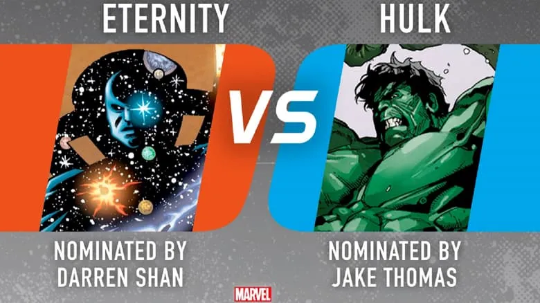 Eternity vs. Hulk
