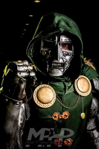 Matt Wilhelm AKA Wicked Dreams Cosplay as Doctor Doom