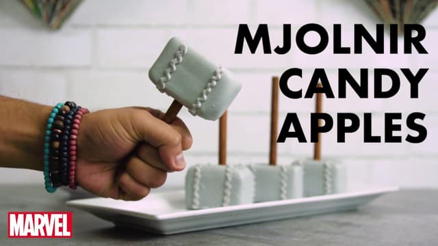 Mjolnir Candy Apples