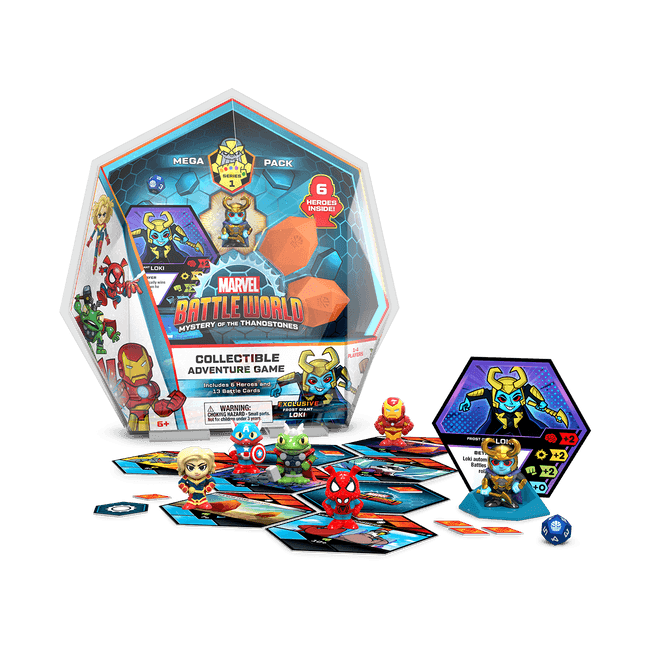 Marvel BattleWorld: Mystery of the Thanostones Series 1 Mega Pack - Frost Giant Loki