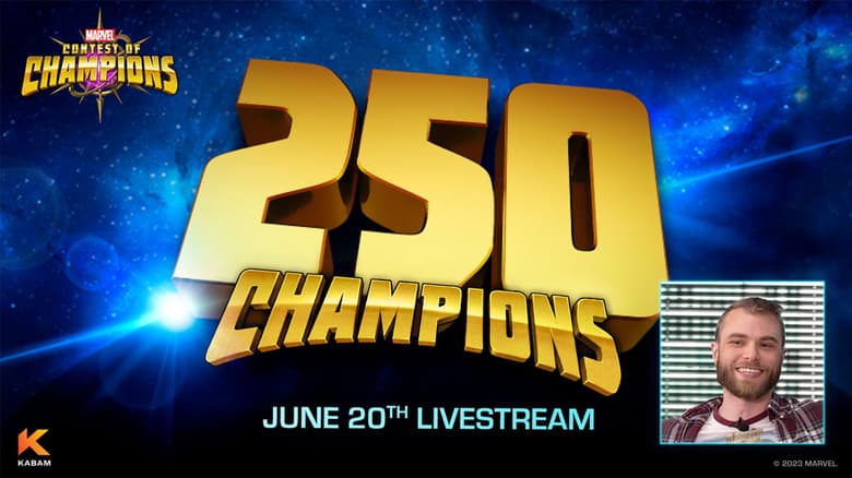 Watch the Marvel Contest of Champions Livestream to Celebrate the 250th Playable Champion
