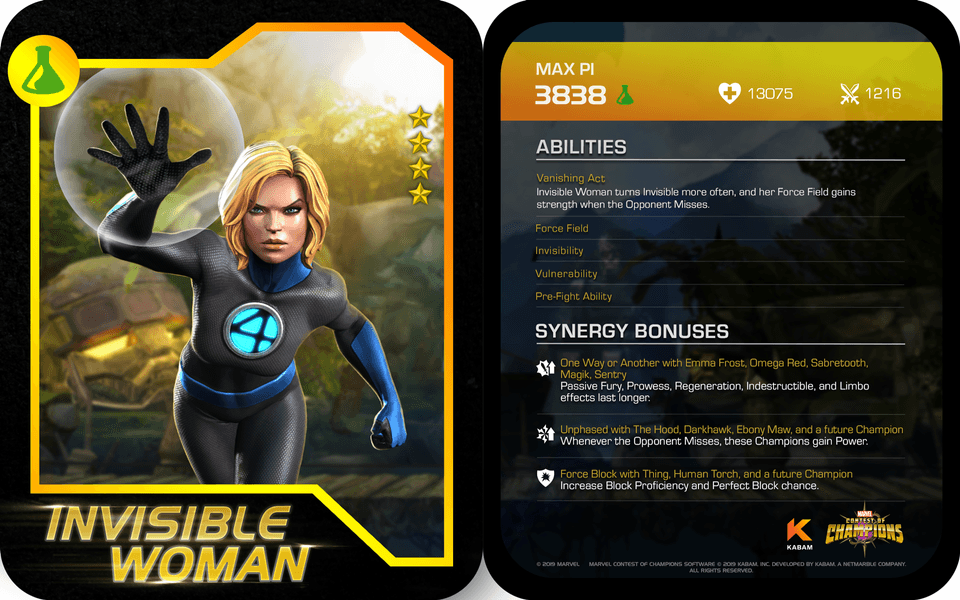 marvel invisible woman force field