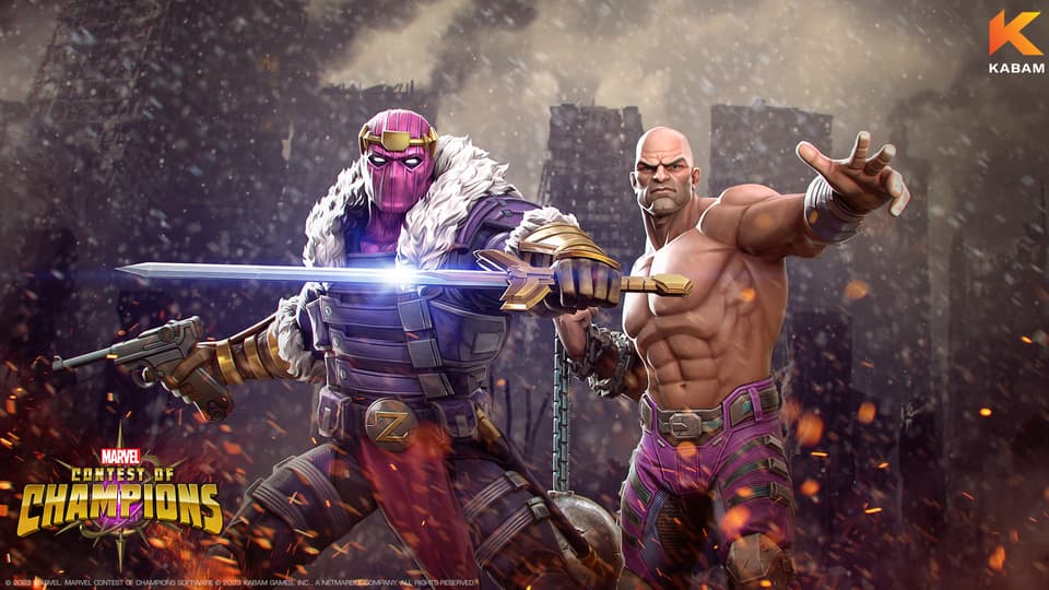 Marvel Contest of Champions Masters of Evil Baron Zemo Absorbing Man