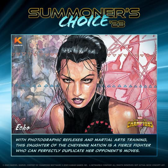 Marvel Contest of Champions 2023 Echo (Maya Lopez)