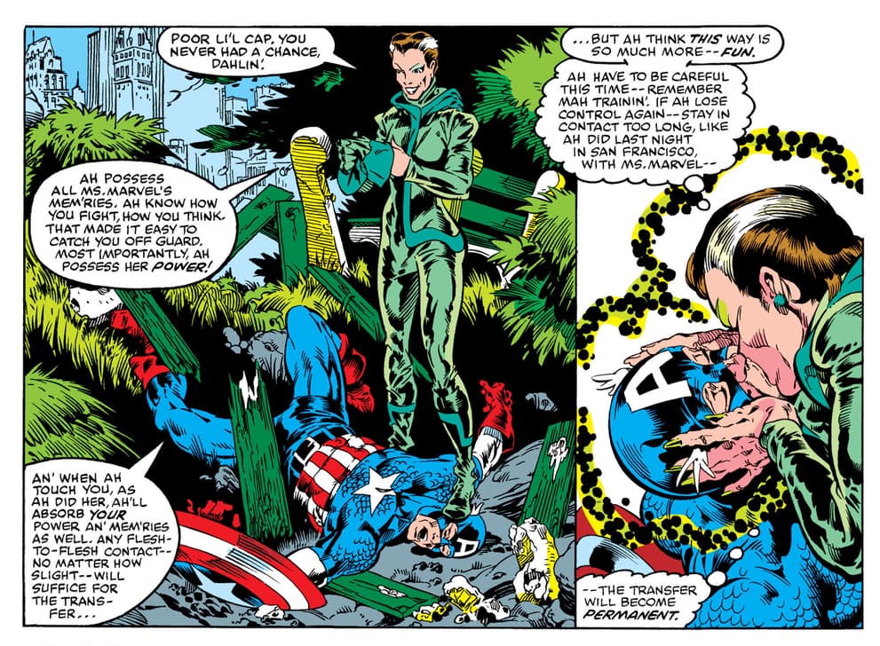 AVENGERS ANNUAL (1967) #10 artwork by Michael Golden and Armando Gil