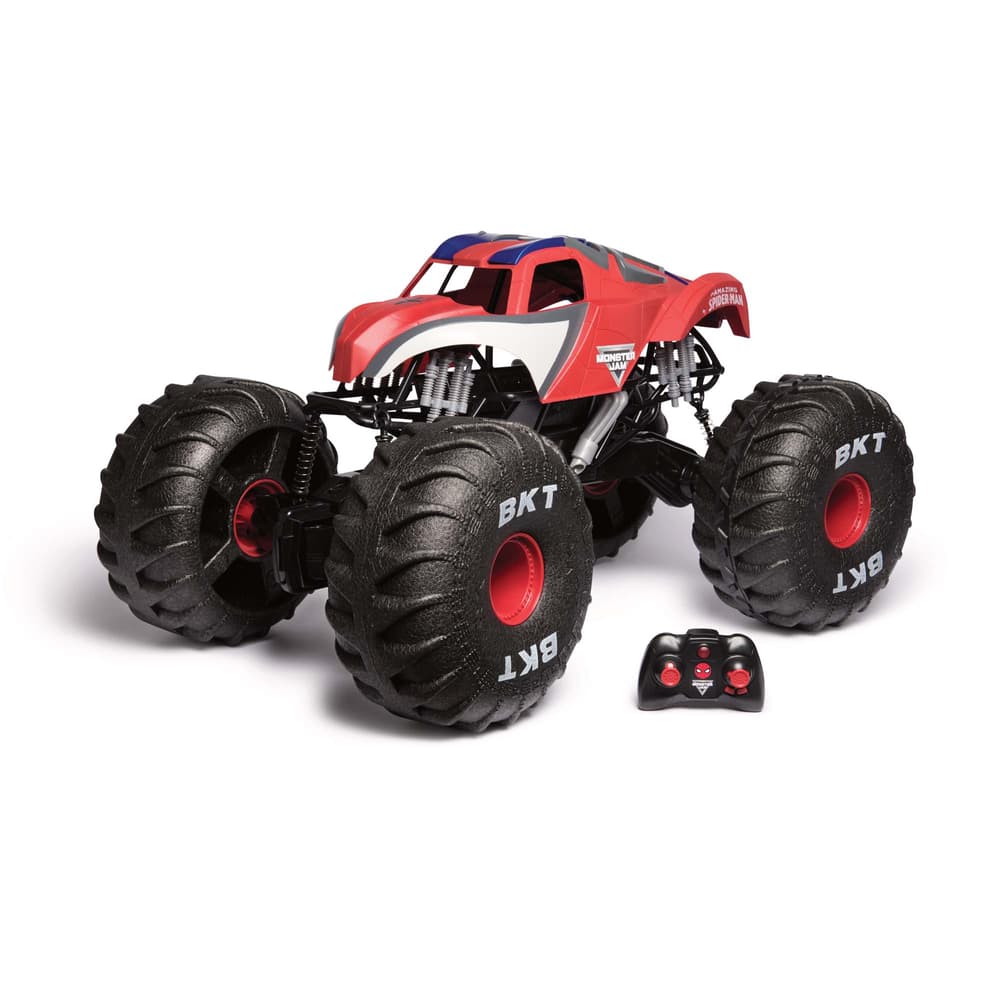 Monster Jam, Marvel Mega Spider-Man RC Monster Truck, 1:6 Scale