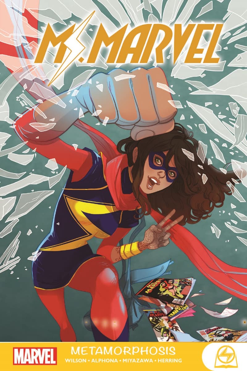 Cover to MS. MARVEL: METAMORPHOSIS.