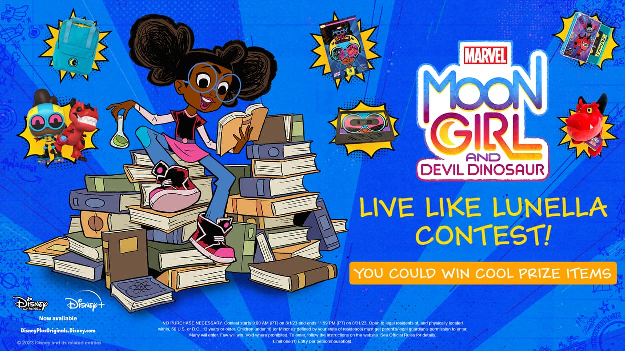 Moon Girl and Devil Dinosaur "Live Like Lunella" Contest