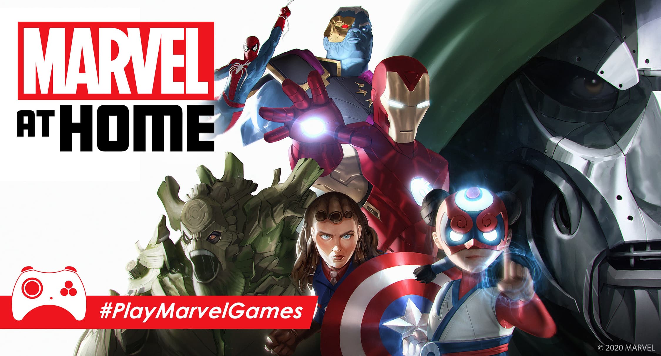 Continue to Play at Home with New Activities from Marvel Games