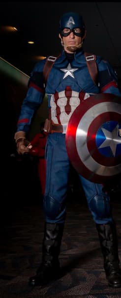 Michael T. Davis AKA WildCapKY as Captain America