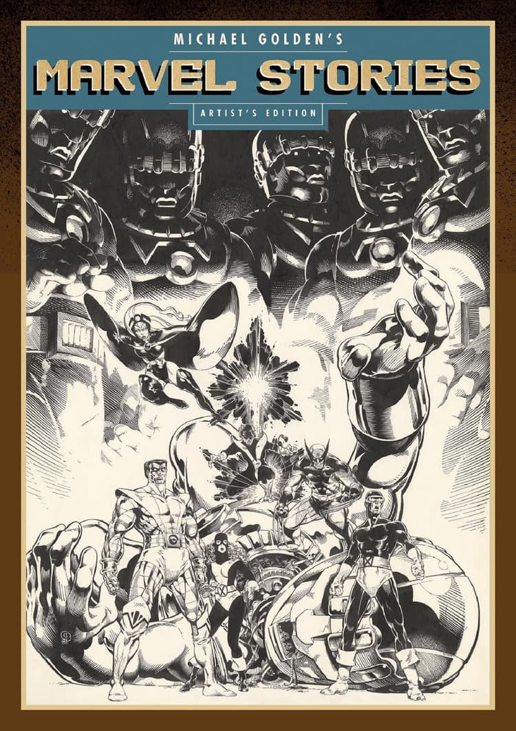 Cover to Michael Golden’s Marvel Stories Artist’s Edition.