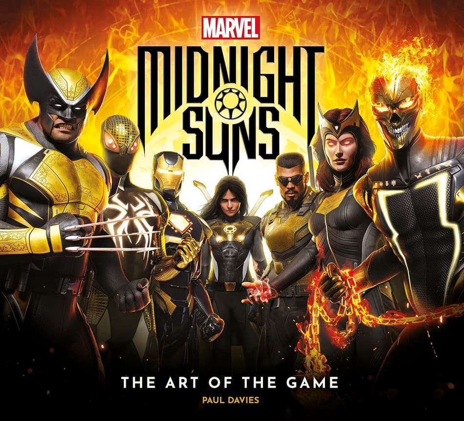 Cover to MARVEL'S MIDNIGHT SUNS: THE ART OF THE GAME.
