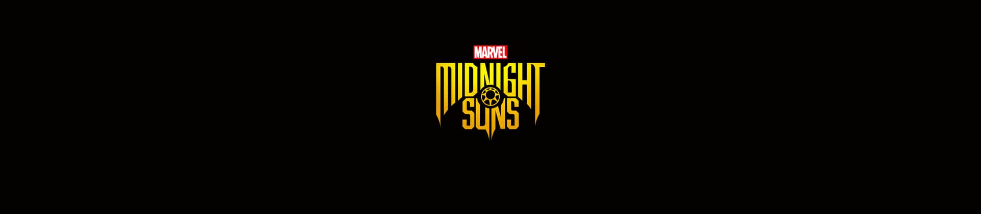 Marvel's Midnight Suns Game Logo on Black