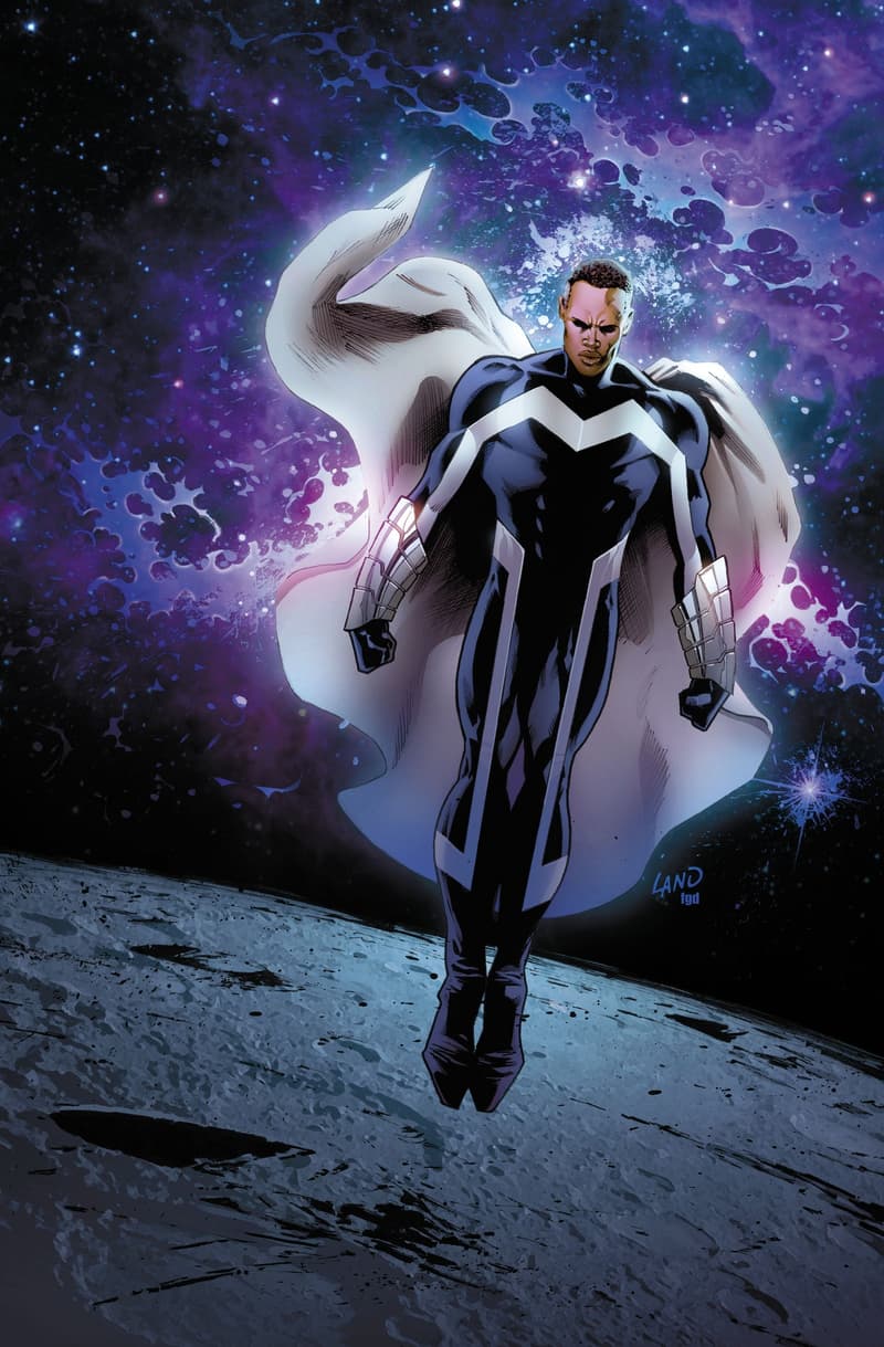 For the last day of Black History Month I present to you Blue Marvel. He's  a Marvel superhero that most people don't know. On top of